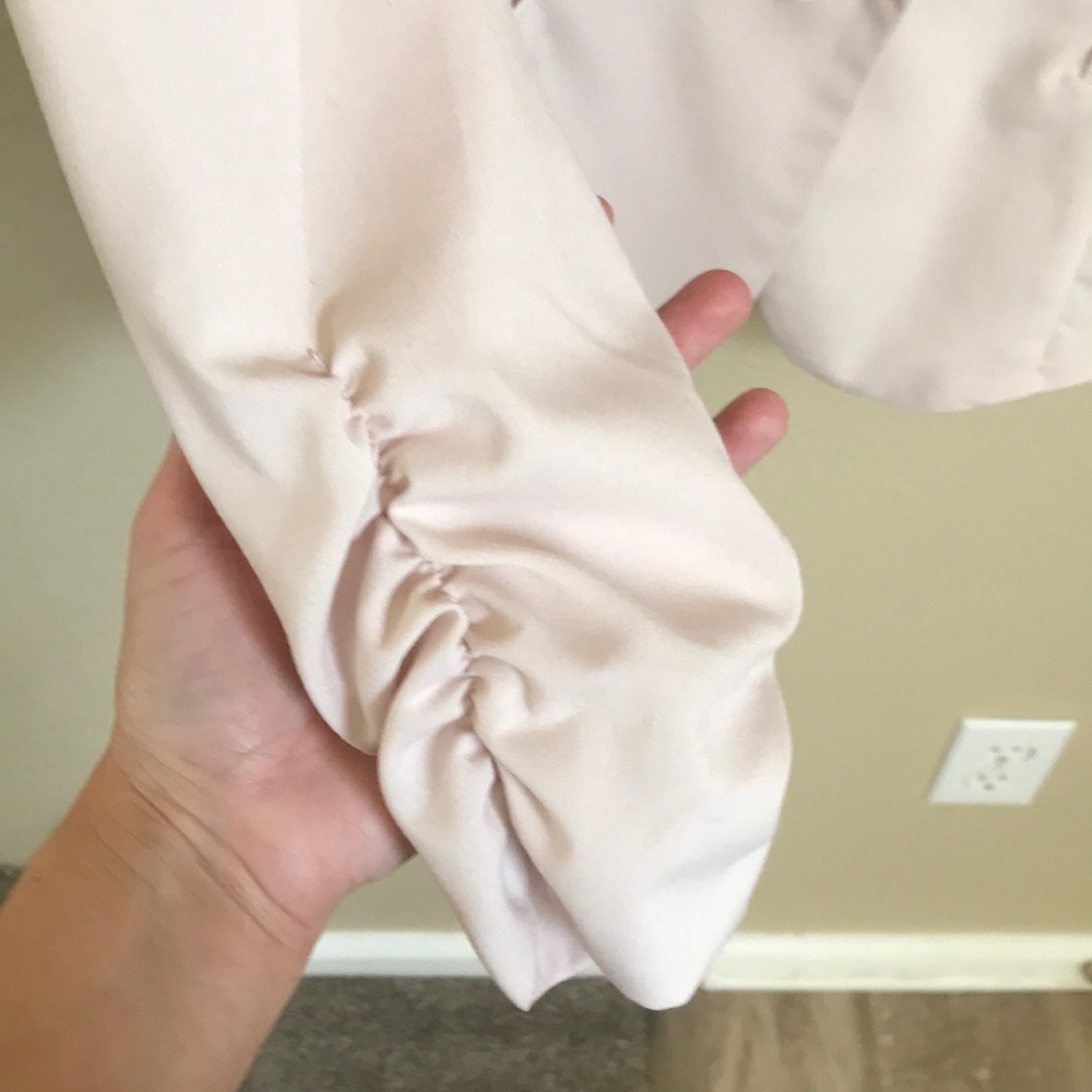 Light Pink Blazer - Picture 3 of 4